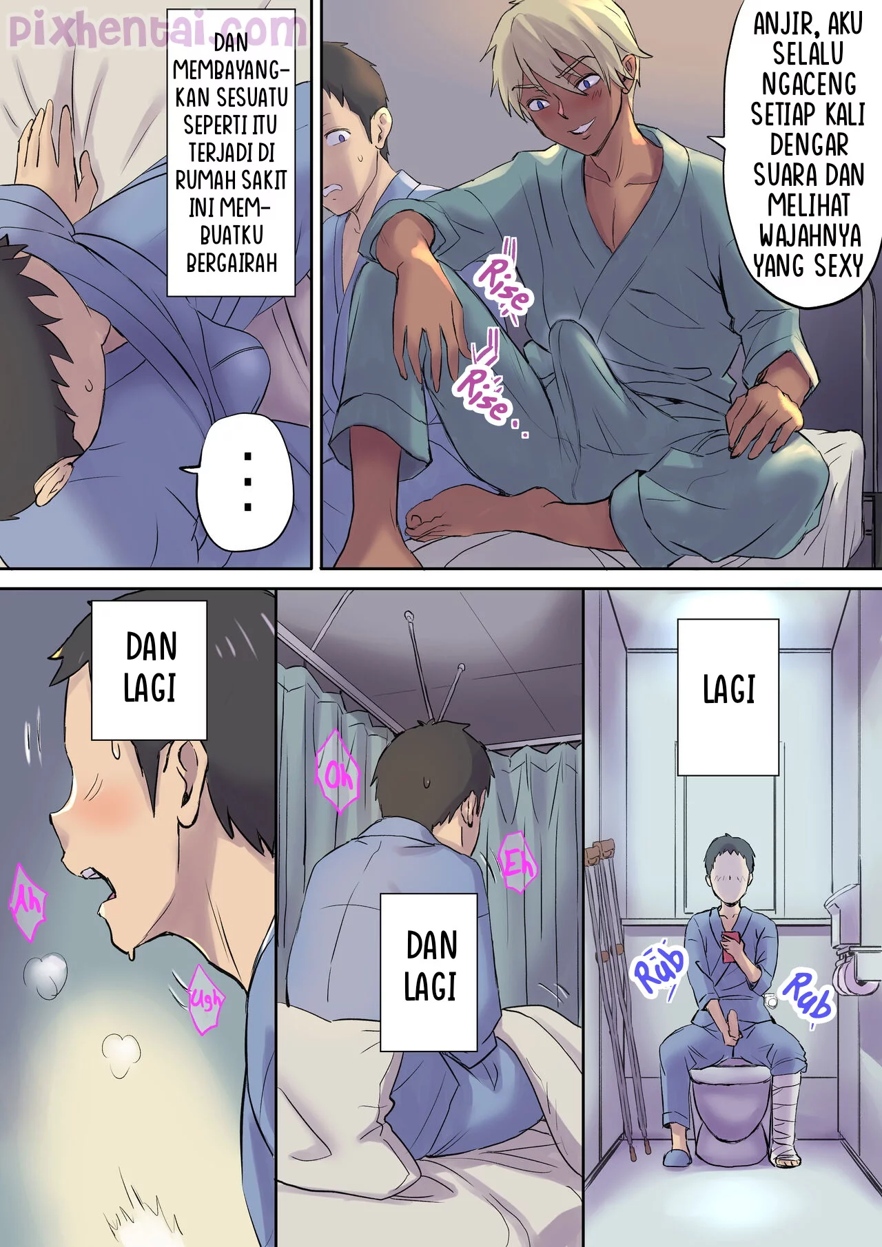 Komik hentai xxx manga sex bokep Milf Nurse Cuckolded on the Bed Next Door 25